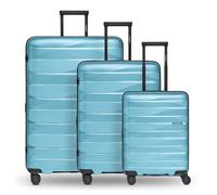 Bergpfeil Travel Trolley Set 3-teilig Glacier Blue Metallic