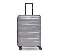 Bergpfeil Travel 4 ruedas Trolley M 66 cm Con asa expansible plateado