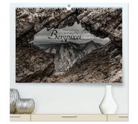 Bergpixel "kreuz und quer durch die Alpen" (hochwertiger Premium Wandkalender 2026 DIN A2 quer), Kunstdruck in Hochglanz: Meine schönsten Bilder der letzten Wandersaison