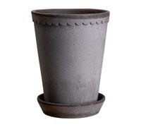 Bergs Potter Maceta Helena alta Ø14 cm gris