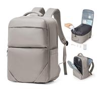 bergsalz Mochila Viaje Al Vacio con Bomba, Mochila Compresion Al Vacio,Mochila Viaje Cabina Avion 40x20x25,Mochila Ryanair 40x20x25,Mochila Equipaje De Mano Vacuum Backpack Caqui
