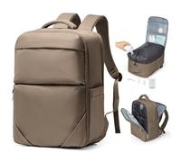 bergsalz Mochila Viaje Al Vacio Con Bomba,Mochila Compresion Al Vacio Ryanair 40x20x25 Viaje Cabina Avion 40x20x25,Marrón