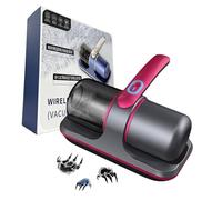 bergxperten Mitelipik - Aspiradora de colchón con luz UV de mano con luz UV-C, 100 W, potencia de succión de 10.000 Pa, elimina eficazmente el 95% de los ácaros del polvo, limpiador de colchones