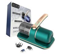 bergxperten Mitelipik - Aspiradora de colchón con luz UV de mano con luz UV-C, 100 W, potencia de succión de 10.000 Pa, elimina eficazmente el 95% de los ácaros del polvo, limpiador de colchones
