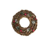 Berhome Deco Centro de Mesa LEÑOS