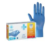 Bericah Dr. Protec,Protix - Guantes de nitrilo, sin polvo, talla S, 100 unidades