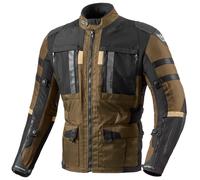 Berik Absolute Zero RX Chaqueta impermeable de 3 en 1 para motociclismo, negro/marrón, Talla 52
