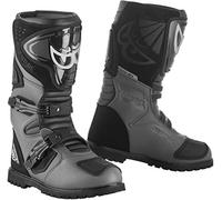 Berik All Terrain Adventure Stivali da motocicletta, nero/grigio, 45