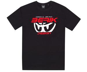 Berik The Big Eye Camiseta, Negro/Blanco/Rojo, Talla S