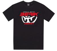 Berik The Big Eye Camiseta, negro-blanco-rojo, tamaño S para Hombres