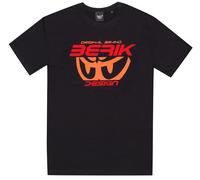Berik The Big Eye Camiseta, negro-rojo-naranja, tamaño XL para Hombres