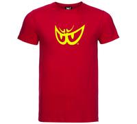 Berik The Eye Camiseta, rojo/amarillo, Talla S