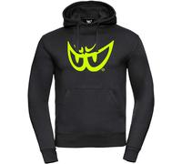 Berik The Eye sudadera con capucha, negro-amarillo, tamaño 3XL para Hombres