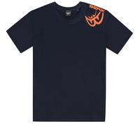 Berik The New Eye Camiseta, Azul oscuro/naranja, Talla M