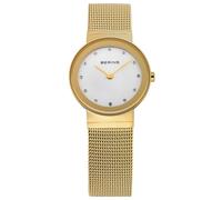 Bering 10126-334 Reloj de pulsera Clásico Cuarzo Unisex Plata Oro 24mm 5 ATM