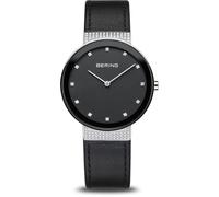 Bering 10135-4025 Reloj de pulsera Clásico 35mm 3ATM Cuarzo Unisex Negro Plata