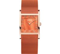 Bering 10426-565-S Clásico Oro Rosa Brillante 26mm 5ATM Cuarzo Unisex Naranja...