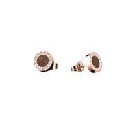 BERING 10X31-Anniversary3 Reloj de cuarzo para mujer, caja de acero inoxidable de 31 mm con acabado en oro rosa y esfera multicolor, correa milanesa, cristal de zafiro y resistencia al agua de 5 ATM
