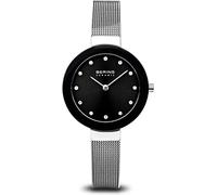 Bering 11429 Reloj de Cuarzo para Mujer con Caja de Acero Inoxidable de 29 mm y Esfera, Correa milanesa, Cristal de Zafiro y Resistencia al Agua de 5 ATM