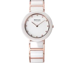 Bering 11429 Reloj de Cuarzo para Mujer con Caja de Acero Inoxidable de 29 mm y Esfera, Correa milanesa, Cristal de Zafiro y Resistencia al Agua de 5 ATM