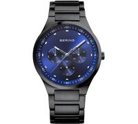 Bering 11740-727 Hombres Clásico 40mm Multifunctión Cuarzo Azul Negro 10 ATM