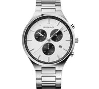 Bering 11743-704 Clásico Titanio Cronografo Reloj Hombre 40mm 5ATM