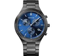 Bering 11743-727 Clásico Titanio Cronografo Reloj Hombre 40mm 5ATM