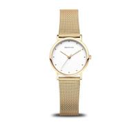 BERING Reloj Analógico Classic Collection para Mujer de Cuarzo con Correa en Acero Inoxidable y Cristal de Zafiro 13426-334