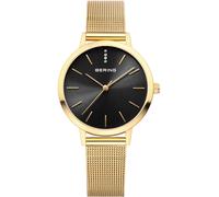 Bering 13434-332 Reloj de pulsera Clásica 34mm 3ATM Cuarzo Unisex Negro Oro