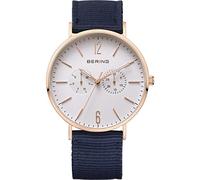 Bering 14240-809 Reloj de Cuarzo para Hombre con Caja de Acero Inoxidable Plateado