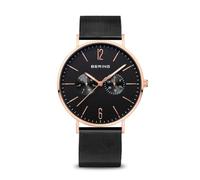 Bering 14240-809 Reloj de Cuarzo para Hombre con Caja de Acero Inoxidable Plateado