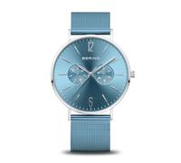 Bering 14240-809 Reloj de Cuarzo para Hombre con Caja de Acero Inoxidable Plateado
