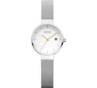 BERING Reloj Analógico para Mujer de Energía Solar con Correa en Acero Inoxidable 14426-001