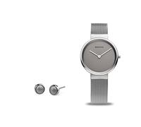 Bering 14531 Reloj de Cuarzo para Mujer con Caja de Acero Inoxidable de 31 mm y Esfera, Correa milanesa, Cristal de Zafiro y Resistencia al Agua de 5 ATM