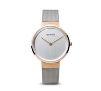 Bering 14531 Reloj de Cuarzo para Mujer con Caja de Acero Inoxidable de 31 mm y Esfera, Correa milanesa, Cristal de Zafiro y Resistencia al Agua de 5 ATM