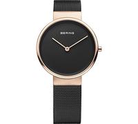 Bering 14531 Reloj de Cuarzo para Mujer con Caja de Acero Inoxidable de 31 mm y Esfera, Correa milanesa, Cristal de Zafiro y Resistencia al Agua de 5 ATM