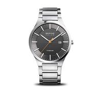 BERING Reloj Analógico para Hombre de Cuarzo con Correa en Titanio 15239-779