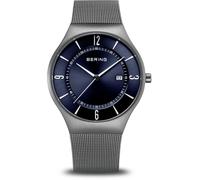 Bering 15940-378 Reloj de pulsera Clásico 40mm 3ATM Cuarzo Unisex Azul Gris