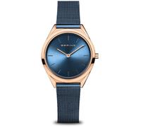 Bering 17031-367 Reloj de pulsera Classic 31mm 3ATM Cuarzo Unisex Azul Oro rosa