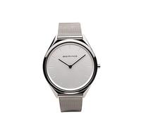 BERING Reloj Analógico Ultra Slim Collection para Unisex de Cuarzo con Correa en Acero Inoxidable & Cristal de Zafiro 17039-000