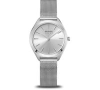 Bering 17331-000 Reloj de pulsera Solar 31mm 5ATM Cuarzo Unisex Plata Correa ...