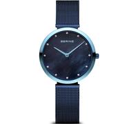 Bering 18132-398 Reloj de pulsera Mujeres Clásico 32mm Cuarzo Azul, nácar Azu...