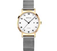 BERING Reloj de cuarzo para mujer, colección Titanium con titanio y cristal de zafiro 18634-010