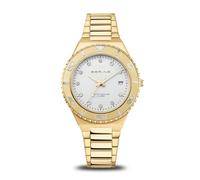 Bering 18936 Reloj de Cuarzo para Mujer con Caja de Acero Inoxidable de 36 mm y Esfera, Brazalete y Detalles en Acero Inoxidable, Resistencia al Agua de 10 ATM