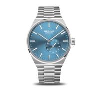 Bering 19441-Charity - Reloj analógico automático para Hombre con Correa de Acero Inoxidable