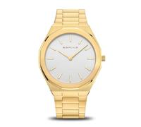 BERING Reloj analógico dorado para hombre - 19641-730, Dorado, Clásico