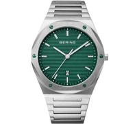 Bering Reloj analógico de Cuarzo japonés para Hombre con Correa de Acero Inoxidable 19742-708