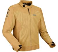 Bering Alias Mesh Chaqueta Textil Moto, beige, tamaño S para Hombres