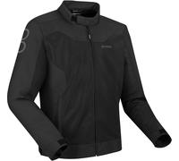 Bering Alias Mesh Chaqueta Textil Moto, negro, tamaño S para Hombres