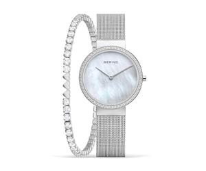 Bering Analógico Modelo 14531-004-GWP190 Ladies Watch Classic Set 31mm 5ATM. Marca